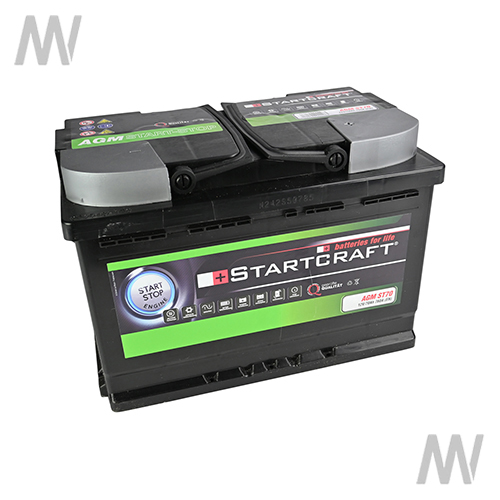 AGM Starter Battery, 70Ah, Start - Stop - Detail 1