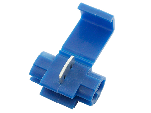 Branch line connector, insulated, blue (25 pieces) - Detail 1