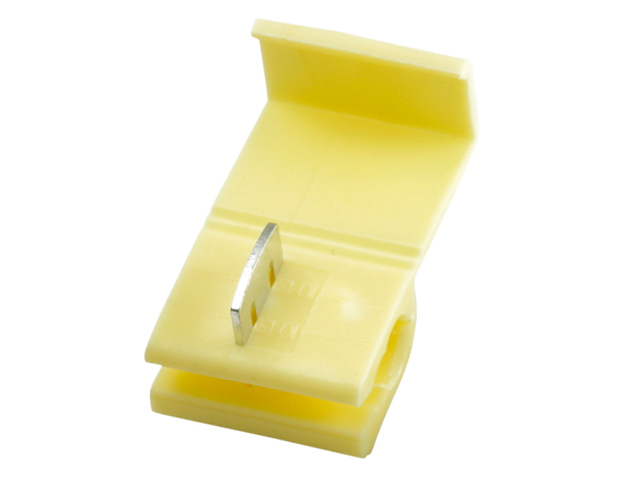 Branch line connector, insulated, yellow (10 pieces) - Detail 1