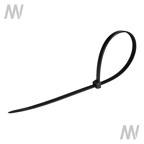 Kabelbinder schwarz 370x7,6mm (100 Stück) - Detail 1
