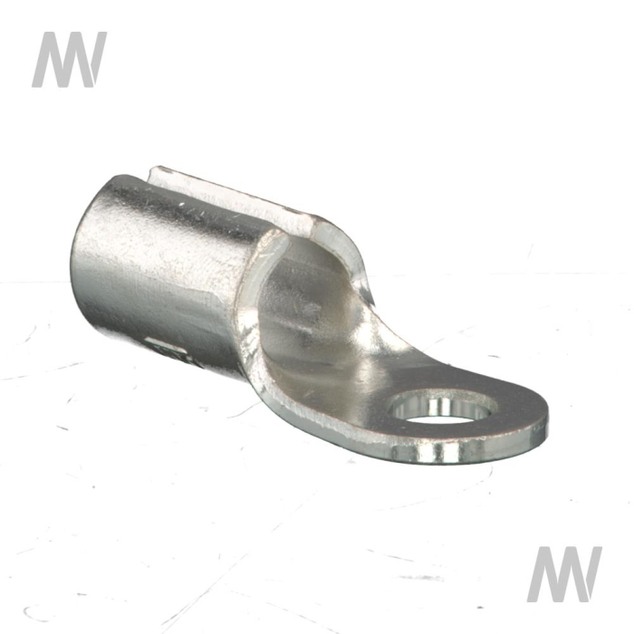 Lötkabelschuh Ringform Messing feuerverzinnt 10,5mm f.35-50mm² (10 Stück) - Detail 1
