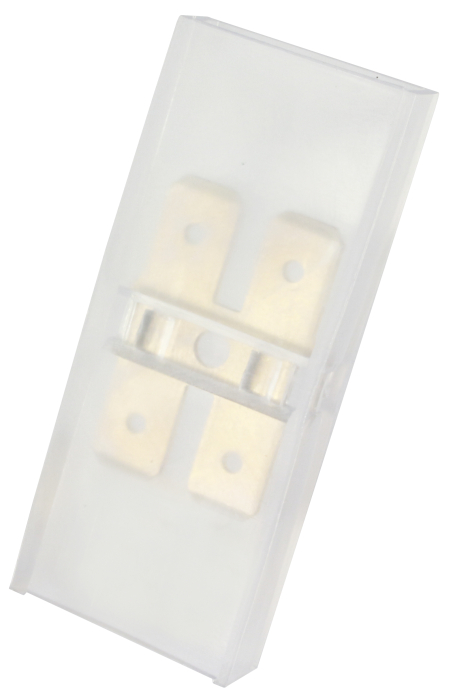 Steckverteiler Flachstecker 6,3mm Polanzahl 4 (20 Stück) - Detail 1