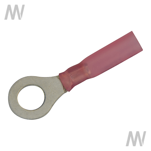 Schrumpf-Ringverbinder teilisoliert Rot 0,5 -1,0 mm² VE: 25 St. - Detail 1