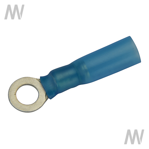 Schrumpf-Ringverbinder teilisoliert Blau 1,5 - 2,5 mm² VE: 25 St. - Detail 1