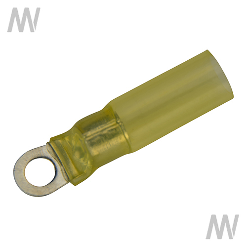 Schrumpf-Ringverbinder teilisoliert Gelb 4,0 - 6,0 mm² VE: 25 St. - Detail 1