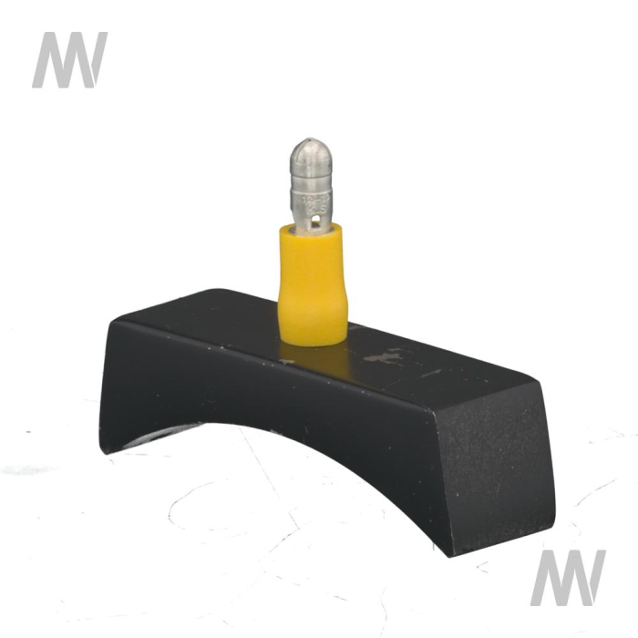 Rundstecker isoliert Gelb 4,0 - 6,0 (mm²) VE: 100 St. - Detail 1