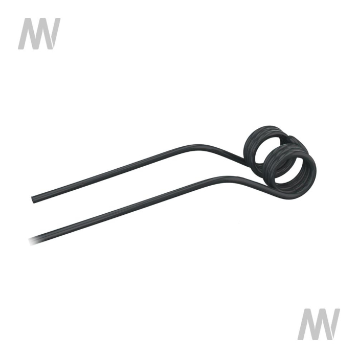 Rotary tines, 407 x 102 x 10 mm, for Stoll - Detail 1