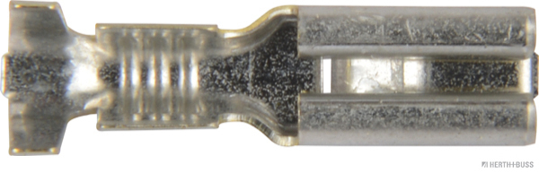 Blade receptacle, brass, 2.8 mm, 0.5-1.0 mm², (100 pieces) - Detail 1