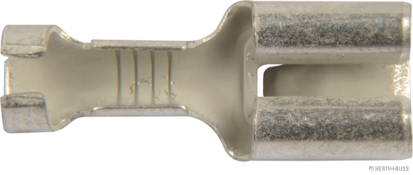Flachsteckhülse Messing 6,3mm 1,0-2,5mm² (100 Stück) - Detail 1