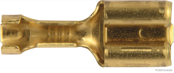 Flachsteckhülse Messing 6,3mm 0,5-1mm² (100 Stück) - Detail 1
