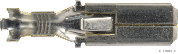 Blade receptacle, brass, 9.5 mm, 4.0-6.0 mm² (50 pieces) - Detail 1