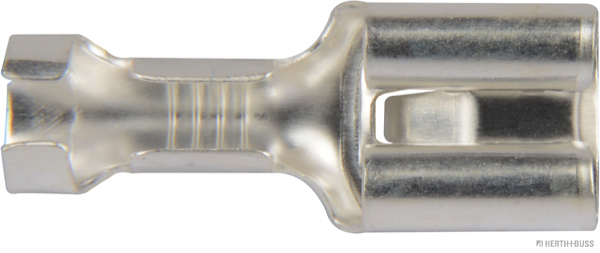 Blade receptacle, bronze, silver-plated, 6.3 mm, 1.0-2.5 mm² (100 pieces) - Detail 1