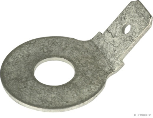 Connector plug, blade terminal, 6.3 mm, hole 6.3 mm (100 pieces) - Detail 1