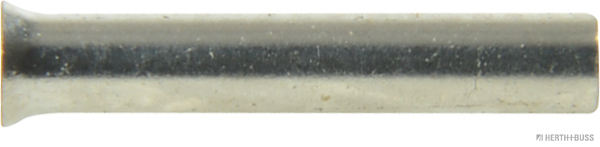 Cable end sleeve, uninsulated, copper, tin-plated, for 1.0 mm² (100 pcs) - Detail 1
