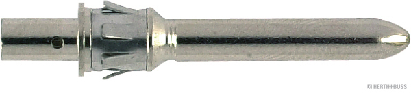 Contact pin, crimp contact, turned, 4 mm, for 2.5 mm² (10 pieces) - Detail 1