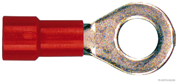Quetschverbinder Ringform teilisoliert rot 5,3mm f. 0,5-1,0mm² (100 Stück) - Detail 1