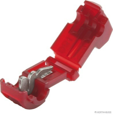 Branch line connector, insulated, red, (50 pieces) - Detail 1