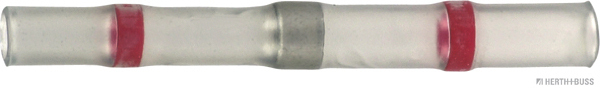 Lötverbinder Schrumpfverbinder rot  2,8mm f. 0,5-1,0mm² (50 Stück) - Detail 1