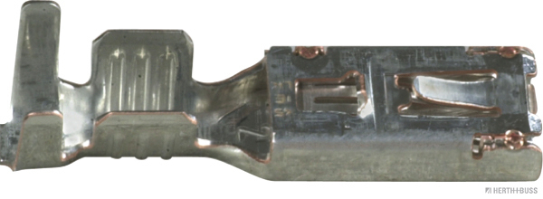 Blade receptacle, silver-plated, SLK 2.8, 1.0-2.5 mm² (50 pieces) - Detail 1
