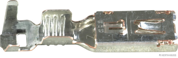 Blade receptacle, silver-plated, SLK 2.8, ELA, 1.0-2.5 mm² (50 pieces) - Detail 1