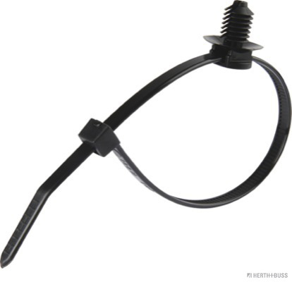 Cable tie with lamella foot, 200X4.7, Black (100 pieces) - Detail 1