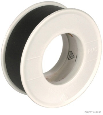 Adhesive and insulating tape, PVC, black (20 pieces) - Detail 1
