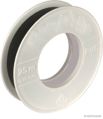 Adhesive and insulating tape, PVC, black - Detail 1