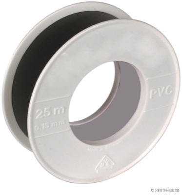 Adhesive and insulating tape, PVC, black - Detail 1