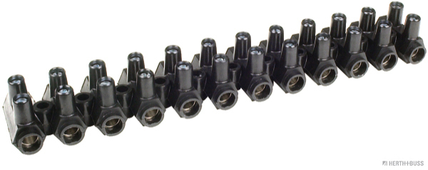 Luster terminal, black, 12-pole, 10 mm² (10 pieces) - Detail 1