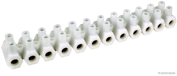 Luster terminal, transparent, 12-pin, 10 mm² (10 pieces) - Detail 1