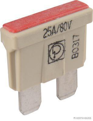 Blade fuse, FKS-80, natural, 80V/25A (10 pieces) - Detail 1