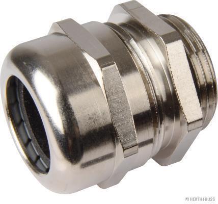 Cable gland, brass/nickel-plated, w/sealing ring, M25x1.5 - Detail 1
