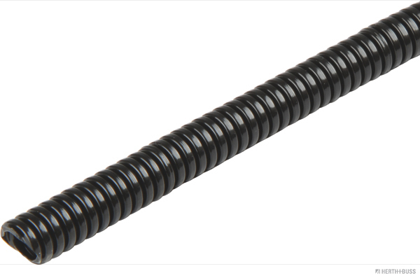 Corrugated pipe, Poyflex, closed, black, Ø 10/6.7mm (50 metres) - Detail 1