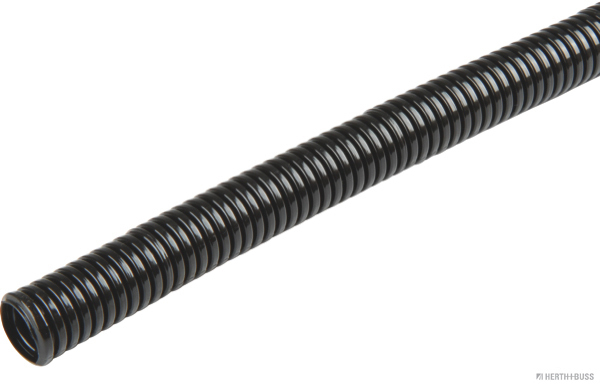 Corrugated pipe, Poyflex, closed, black, Ø 12.8/9.8 mm (50 metres) - Detail 1