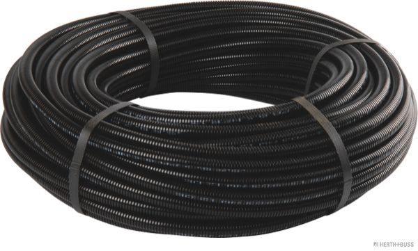 Corrugated pipe, Poyflex, closed, black, Ø 15.7/12.3 mm (50 metres) - Detail 1