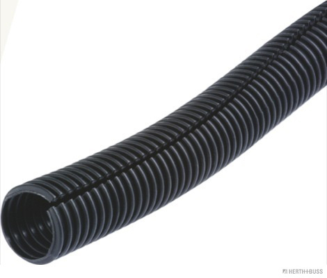 Corrugated pipe, UFW, PP Polypropylene, open, black (50 metres) - Detail 1