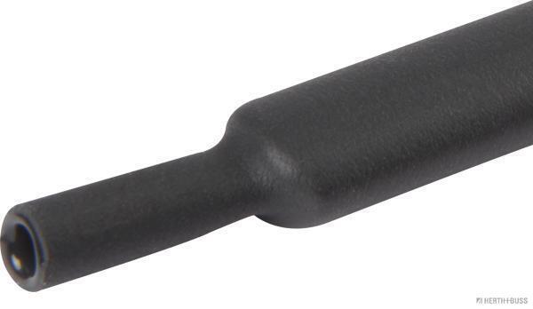 Heat shrink tubing, polyolefin, black (5 metres) - Detail 1