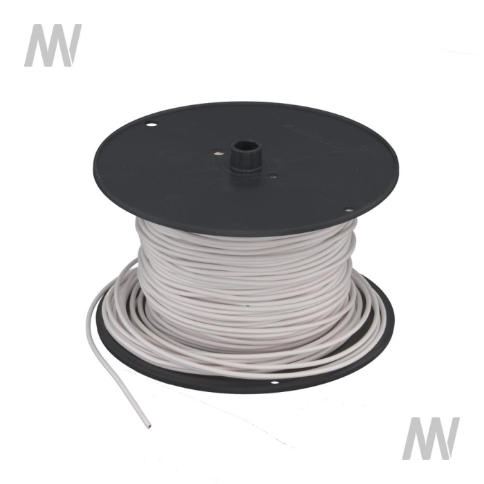 Electrical cable, single core, white, 1 x 1.0 (mm²) - Detail 1