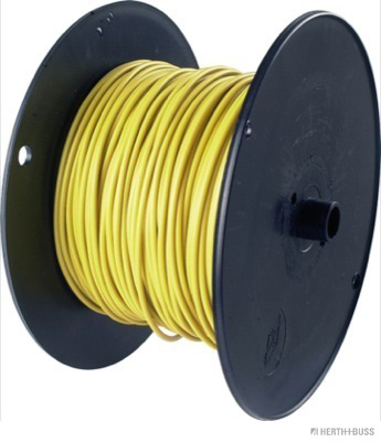 Electric cable, single core, yellow, 1 x 1.5 (mm²) - Detail 1