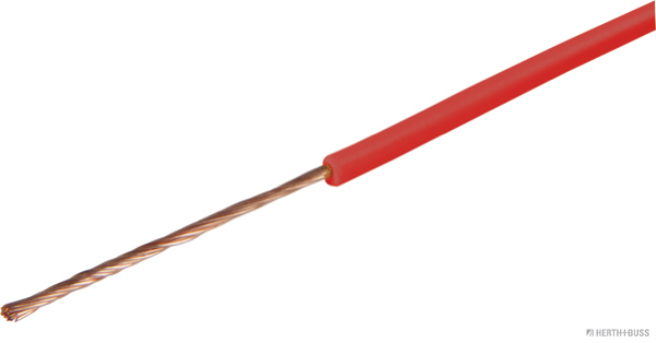 Elektroleitung rot 1adrig FLY 1x0,5mm² (50m auf Rolle) - Detail 1