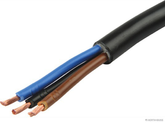 Hose cable, PVC, black, 3-core, H05VV-F (50 m) - Detail 1