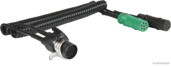 Adapter cable, spiral cable, 24V from plug - Detail 1