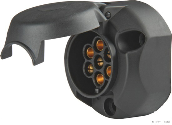 Herth+Buss 7-pin plastic socket - Detail 1