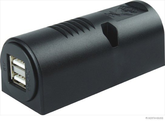 Doppel-USB Aufbaudose 12-24V / Out 5V (Mit Überspannungsschutz) - Detail 1