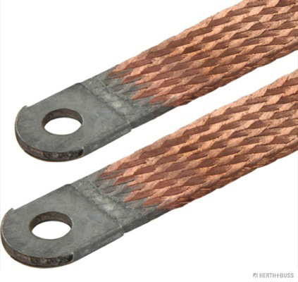 Ground strap, copper, 50 mm², length 250 mm - Detail 1