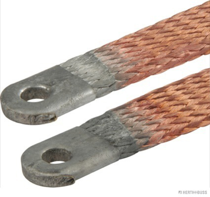 Ground strap, copper, 70 mm², length 450 mm - Detail 1