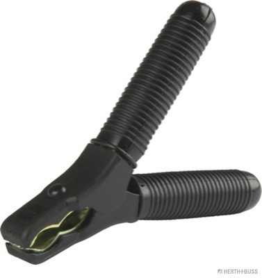 Battery charger clips, black, negative, up to 80A, length 125 mm - Detail 1