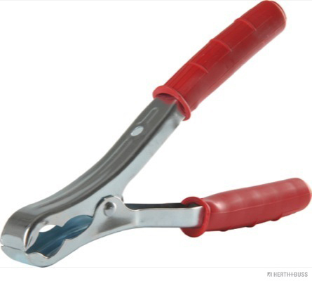 Battery charger clips, red, positive, up to 120A, length 180 mm - Detail 1