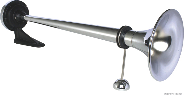 Druckluftfanfare verchromt 118dB - Detail 1