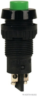 Switch, normally open, green, pressure operated, 12V=8A, 24V=4A, - Detail 1